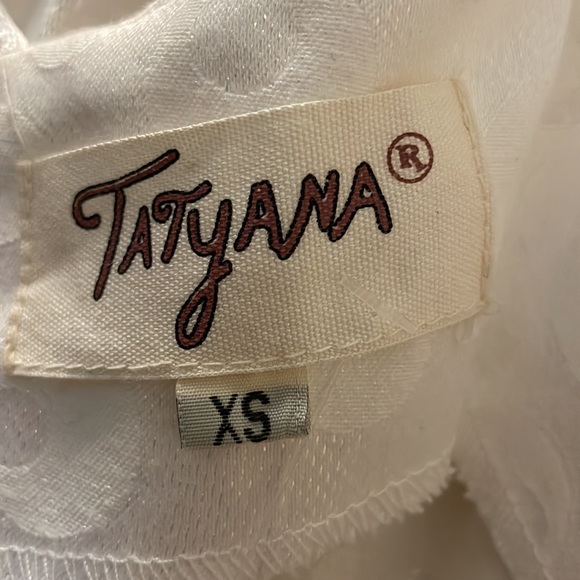 Tatyana White Iridescent Dot Alika Swing Dress - Picture 6 of 9